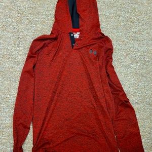 Hooded UnderArmor 1/4 Zip